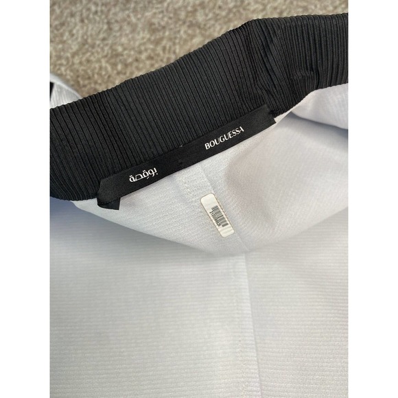 Bouguessa Black Light Blue Textured Long Sleeve Blazer Jacket Womens - Picture 16 of 16